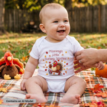 Petit Trotteur de dinde de Maman Cute Thanksgivin