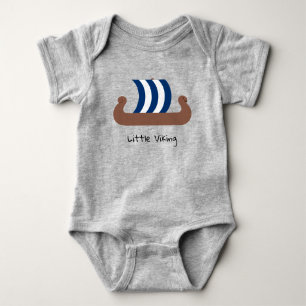 Body Petit Viking Navire Baby Jersey Bodysuit