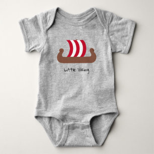 Body Petit Viking Navire Baby Jersey Bodysuit