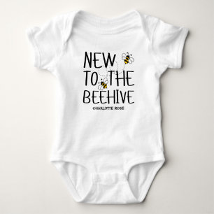 Body Petite Abeille en Route Fête Prénatale Bébé Jaune