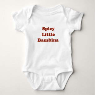 Body Petite Bambina épicée Amusante T-shirt bébé italie