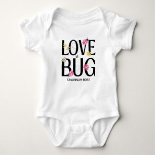 Body Petite coccinelle Fille rose Baby Shower