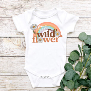 Body Petite Fleur sauvage Retro Super Boho Baby