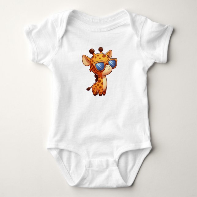 Body Petite girafe cool (Devant)