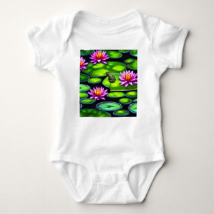 Body Petite grenouille sur Lily Pad