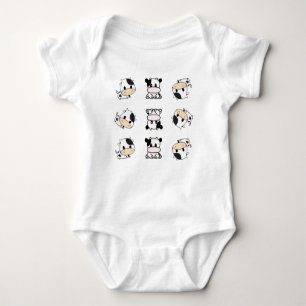 Body Petite mini combinaison mignonne du Jersey de bébé
