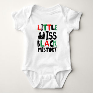Body Petite Miss Mois de l'histoire des Noirs