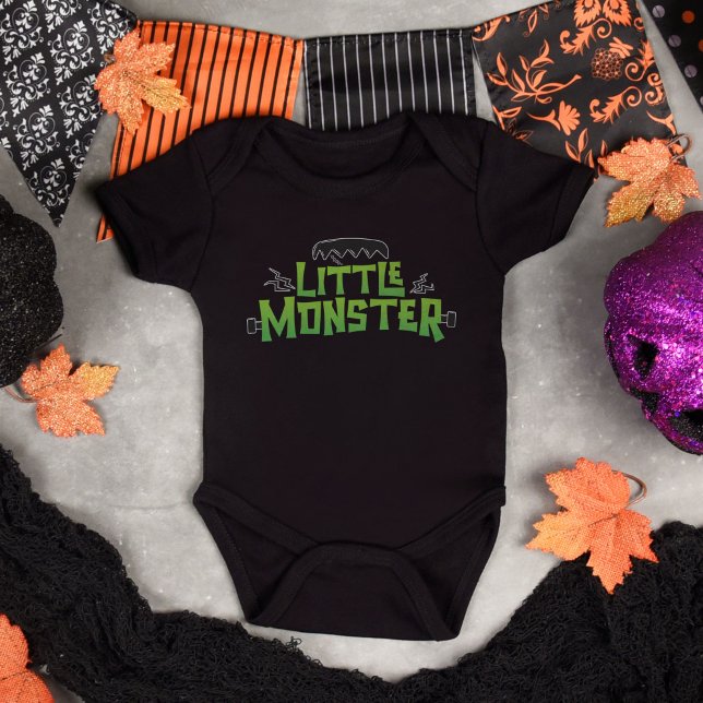 Body Petite Monster Halloween Famille Correspondant Drô (Little Monster Halloween Family Matching Bodysuit)