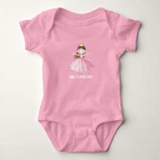 Body Petite Princesse Combinaison Bébé Fille 1er Annive