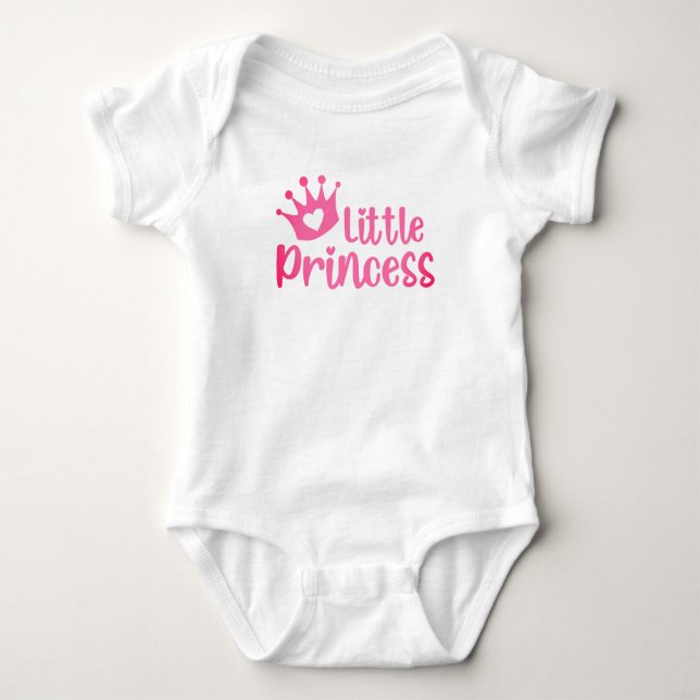 Body Petite princesse. Personnaliser la combinaison pou (Devant)