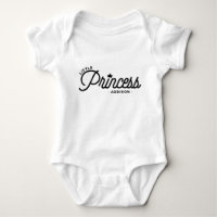 Petite princesse Typographie moderne Personnalisée