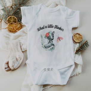 Body Petite pudeur Skunk Girl Animal Baby Bodysuit