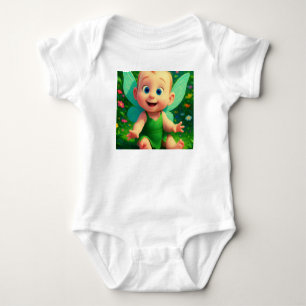 Body Petite rêveuse fée - bodysuit bébé ailes de fée