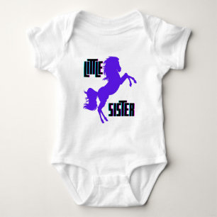 Body Petite Soeur Poney Violet