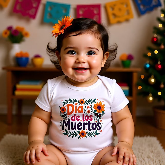 Body Petits os, Big Fiesta 🌹 (Tiny Bones, Big Fiesta 🌹 Baby Bodysuit)