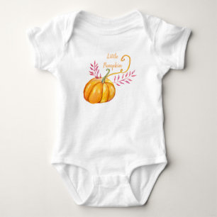 Body Peu de combinaison de bébé de citrouille