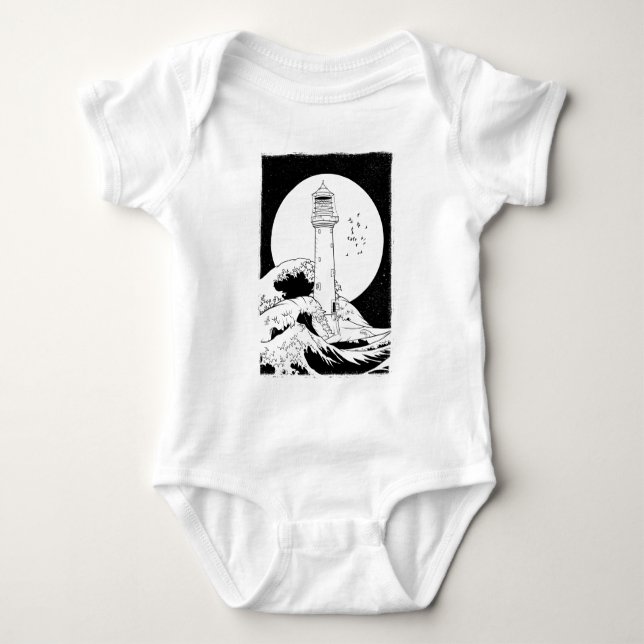 Body Phare de Bell Rock pleine lune (Devant)