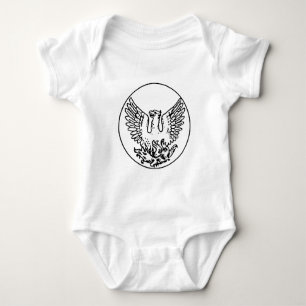 BODY PHOENIX SE LEVANT DE LA COPIE VINTAGE DE CENDRES