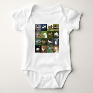Body Photo Patchwork Carré - Oiseaux