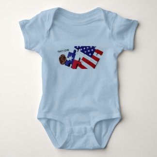 Body Pièce de monnaie TeXit Bébé Bleu