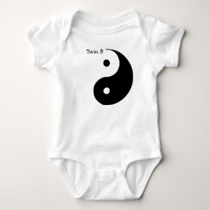 Body Pièce en t de Yin Yang pour des jumeaux - B jumea