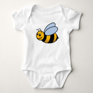 Body Pièce en t heureuse de bébé d'abeille de miel