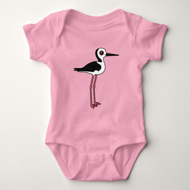 Body Pied Stilt Birdorable (Devant)