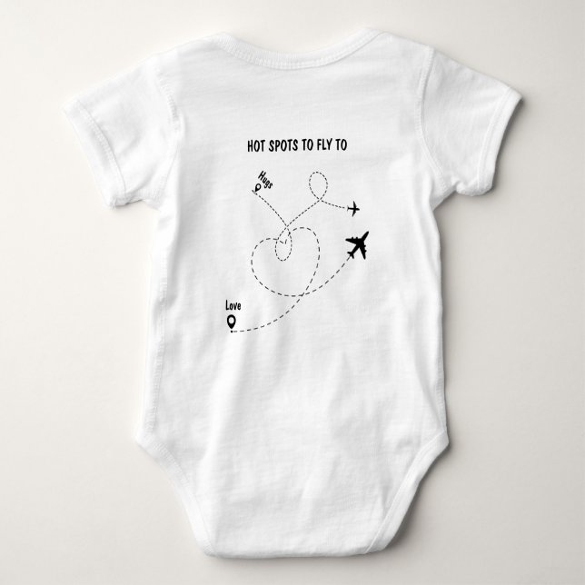 Body Pilote blanc T-shirt Ba (Dos)