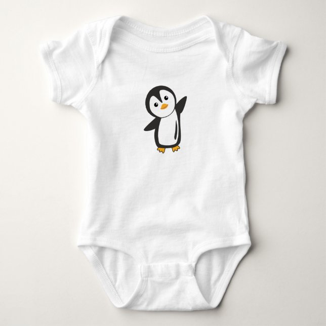 Body Pingouin Animaux mignons Pour Les Enfants Oiseau D (Devant)