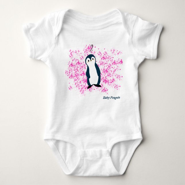 Body Pingouin de bébé confondu | Bodysuit bébé (Devant)
