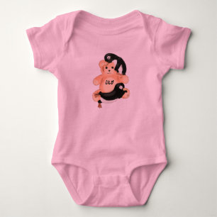 Body Pingouins sur le dos de l'ours