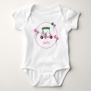 Body Pink & Green Golf Thème Fête Personnalisée