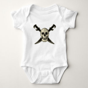 Body Pirate (Crâne) - Costume de bébé Jersey