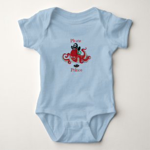 Body Pirate de poulpe Prince Baby Jersey Bodysuit