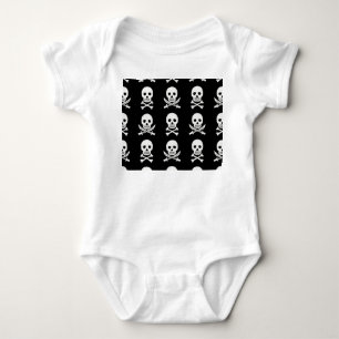 Body Pirate Skuls Crossbones Motif sans couture