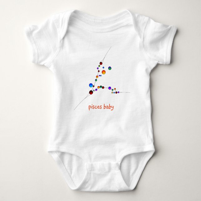 Body Pisces Baby Bodysuit (Devant)