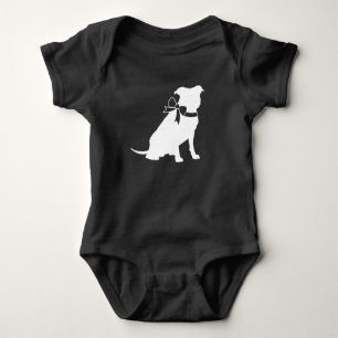 Body Pit Bull Chien Baby shower Genre Neutre Pitbull