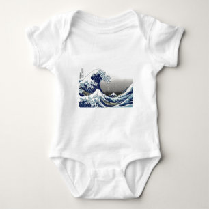 Body PixDezines Vintage, Grande Vague, Hokusai 葛飾北斎の神奈川