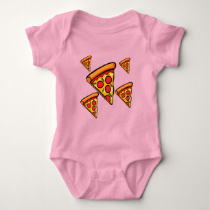 Body Pizza Friday Design - Bodysuit Baby Jersey
