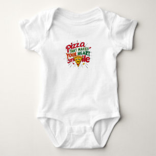Body Pizza Qui Fait Votre Coeur Sourire T-shirt Amusa
