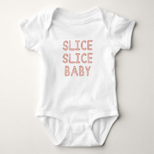 Body Pizza Slice Slice moderne Baby Premier anniversair