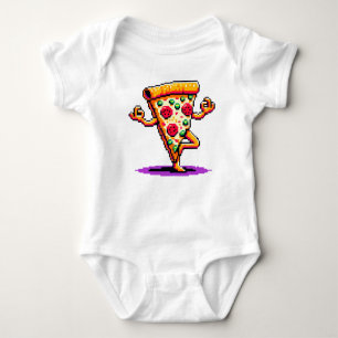 Body Pizza Yoga - Pixel Art Minutieux Conception alimen