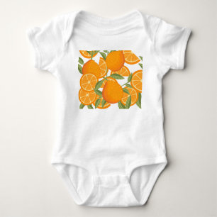 Body Plaisir aux agrumes : Motif aux fruits orange
