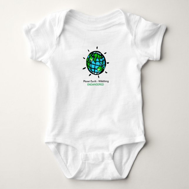 Body Planète TERRE - Conservation - Ecologie - Nature - (Devant)