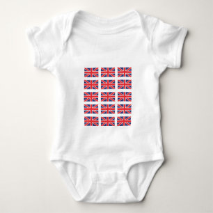 Body Plante grimpante/Babygro de drapeau d'Union Jack
