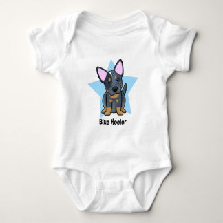 Body Plante grimpante bleue de bébé de Heeler d'étoile
