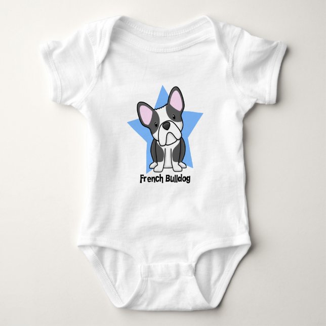 Body Plante grimpante de bébé de bouledogue français de (Devant)