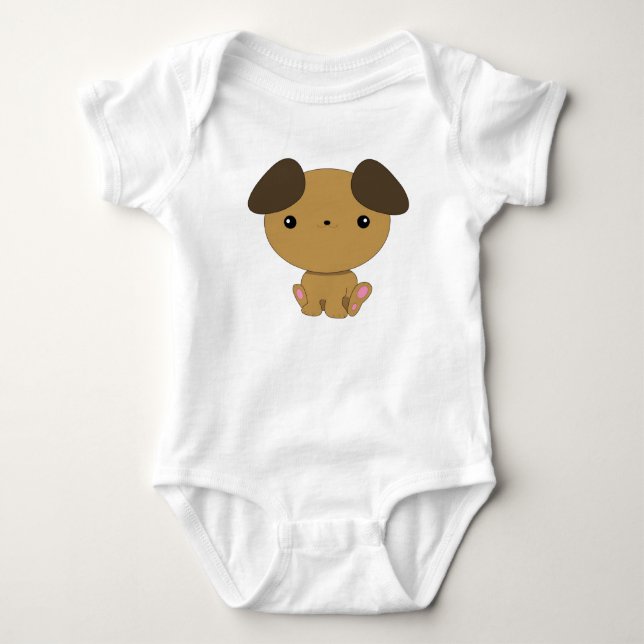 Body Plante grimpante de bébé de chiot de Kawaii (Devant)