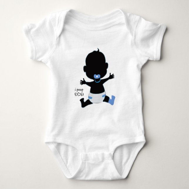 Body plante grimpante de bébé d'ipoop - mangez l'amour (Devant)