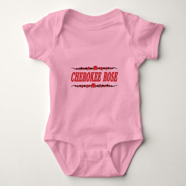 Body Plante grimpante de nourrisson de rose cherokee (Devant)